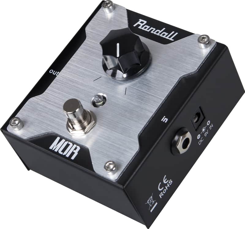 Randall Mor Dynamic One Knob Level Boost Guitar Effects Pedal. U.S Authorized Dealer image 1