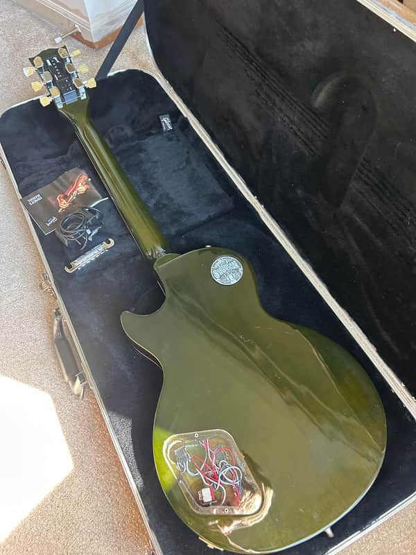 Gibson Les Paul Peace 2014 - Mellow Out Green with OHSC - Image 12