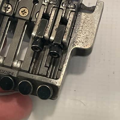 2000's Japan Ibanez Prestige RG Series Powder Cosmo LH Lefty Edge Pro Tremolo Bridge For Parts image 14