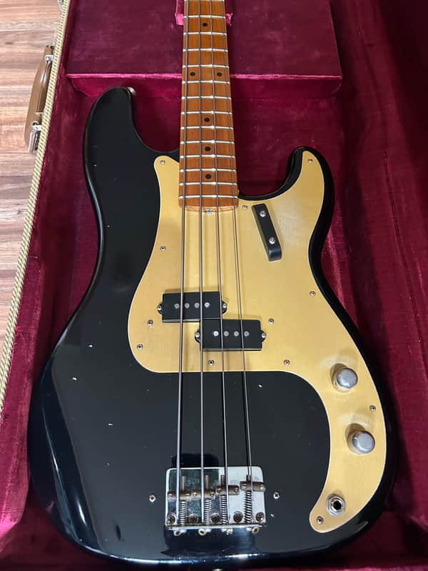 2024 Fender Empire 58 Custom Shop Precision Journeyman 2024 - Black Nitro