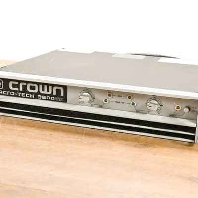 Crown Macro-Tech 3600VZ 2-Channel Power Amplifier CG0127T