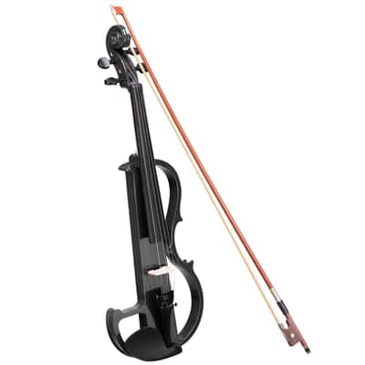 Cxxss 4/4 Violin Electric Violin(right hand)Black-US image 2