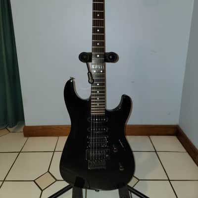 Original Fender MIJ HM Strat HSS with Floyd Rose, Rosewood Fretboard 1989 - 1990 Black image 4