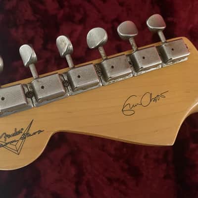 Fender Custom Shop Journeyman Relic Eric Clapton Stratocaster 2017 - Present - Aged White Blonde image 5