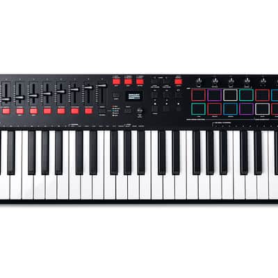 M-Audio Oxygen Pro 49 - 49-key USB powered MIDI controller with Smart Controls and Auto-mapping