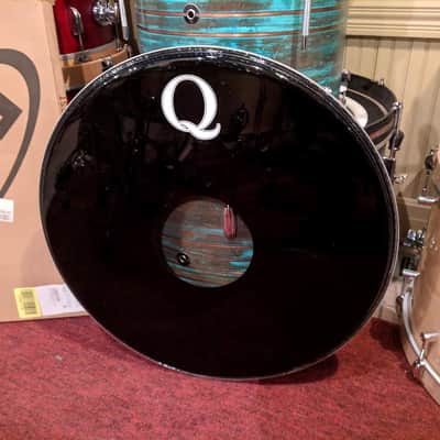 Q Drum Co. Copper 4pc Shell Pack Patina Drum Set image 13