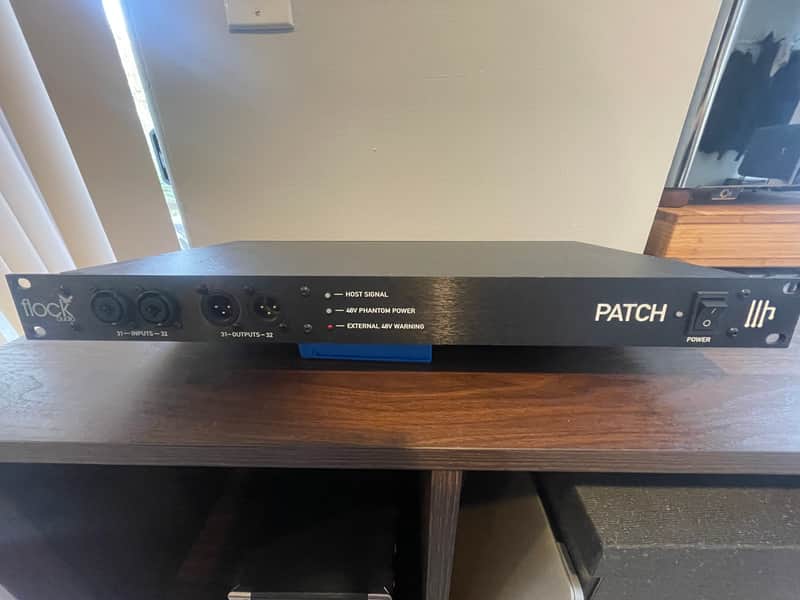 Flock Audio Patch 64 - Analog/Digital Patchbay 2023 - Black image 1