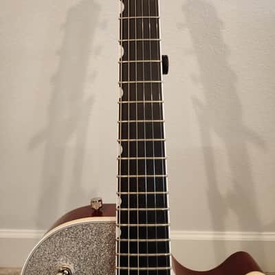 Gretsch G6129T Silver Sparkle Jet guitar image 5