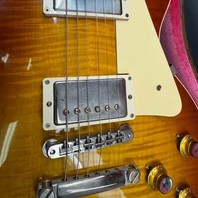 Gibson Custom Les Paul 60th Anniversary Limited Edition V2 2020 - Tomato Soup Burst #001542 image 4