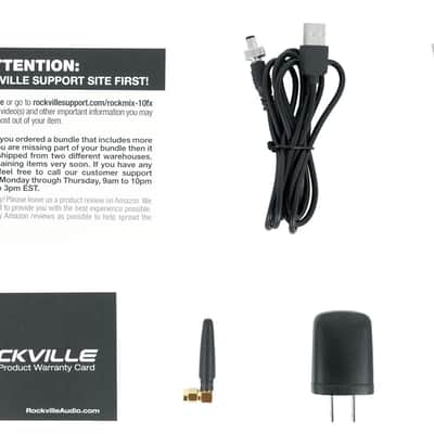 2 Rockville TITAN COLUMN 12 Pro/DJ Active Array Speakers w/Subs+Mixer+Cables+Bag image 7