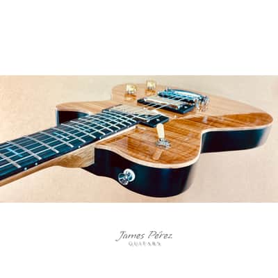 All NEW! - James Perez Guitars - Handmade in U.S.A. by Me - Atlas SC - 24.75" - Suntan Flame - 2026 image 8
