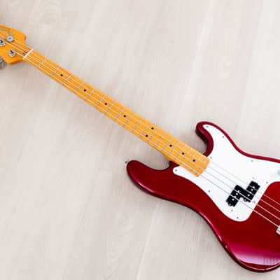 2011 Fender Precision Bass ‘57 Vintage Reissue PB57 Candy Apple Red Near-Mint, Japan MIJ image 12
