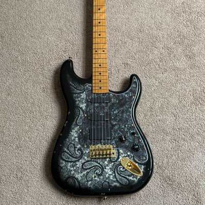 Fender Partscaster Strat - Black Paisley image 2