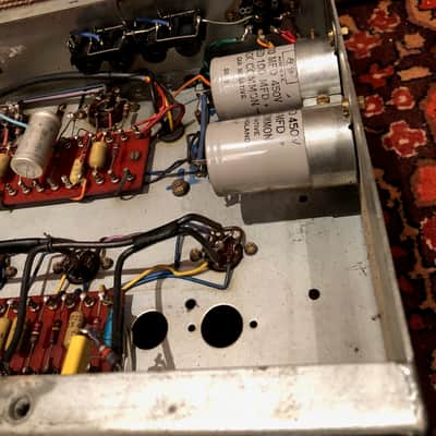 Vintage 1969 Hiwatt PA 200 DR203 Custom Built 6L6 Valve Amplifier Head image 22
