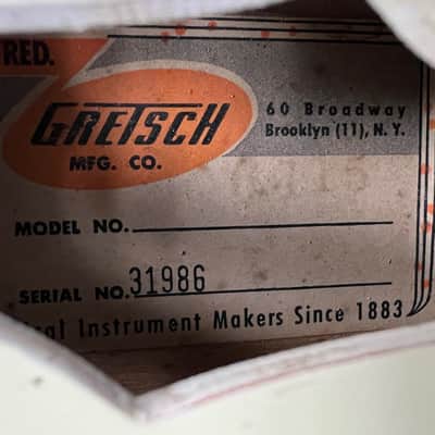 Vintage Gretsch 6115 Rambler Archtop Hollow Body Electric Guitar with Original Case 1959 image 19