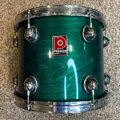 Premier Genista 12x10 tom drum in Terraverdi Green image 1