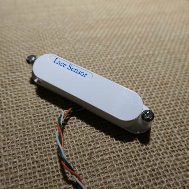 Genuine Lace Sensor Silver Pickup White Same Day Shipping #DG11