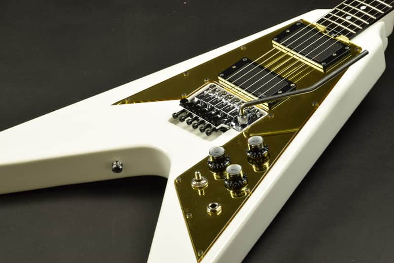 キラー・ギターズ　KG-Wishbone-V　 white Killer KG Wishbone-V Snow White | Reverb