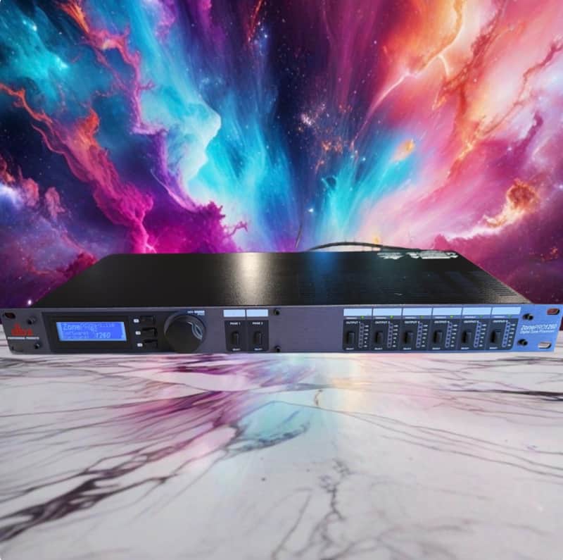 DBX ZonePRO 1260 12x6 Digital Zone Processor 12-In 6-Out TESTED Works Great🔥🎶 image 1
