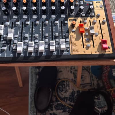 TASCAM Model 12 Multitrack Recorder / Mixer / USB Interface 2020 - Present - Black with Wood Cheeks image 4