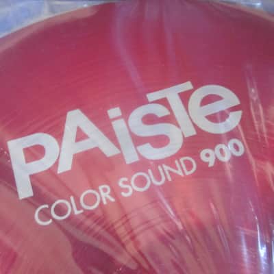 Paiste Color Sound 14" 900 Red Hi-Hat 1923714 image 3