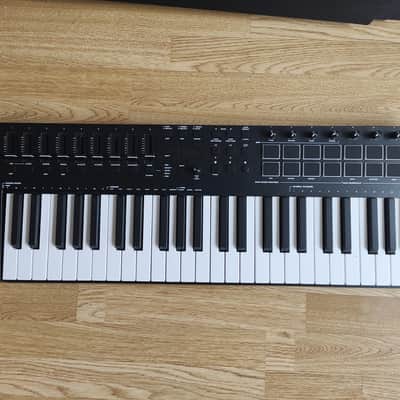 M-Audio Keystation 49 MkIII MIDI Keyboard Controller 2019 - Present - Black image 1