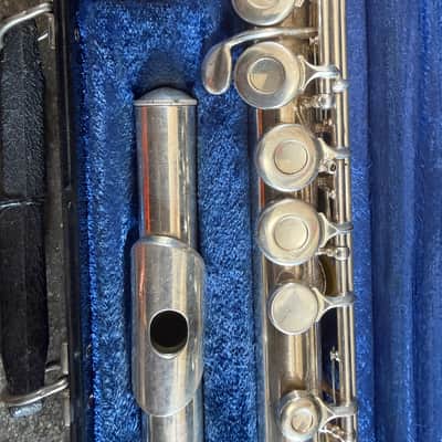 Gemeinhardt 22SP Straght-Headjoint Flute with Offset G 2010s - Silver-Plated image 3