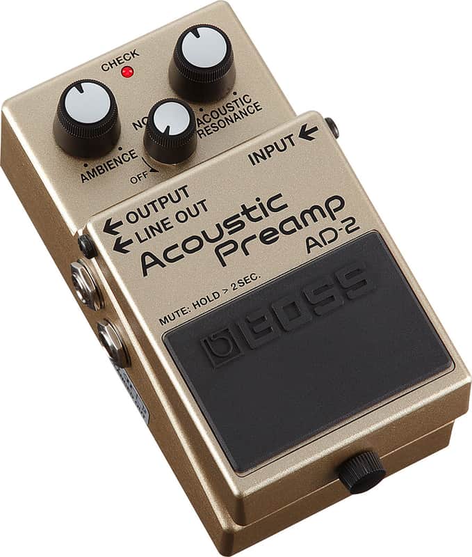 Boss AD-2 Acoustic Preamp Pedal image 1