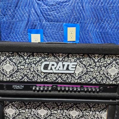 Crate Stealth GT50H 50 watt All-Tube guitar amp head - Early 90s image 1