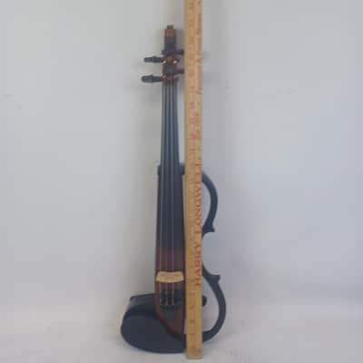 Yamaha SV110 Electric Silent Violin Brown+Bow+Backpack Soft-Shell Case 4/4String image 20