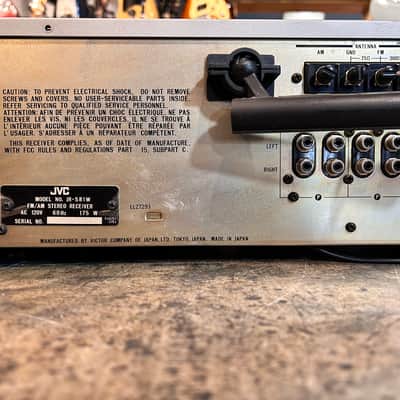 JVC JR-81SW Vintage, Hi-Fi, Silverface Receiver image 6