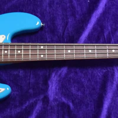 Fender AM Pro II Jazz (4), Miami Blue / Rosewood *IN STOCK* image 2