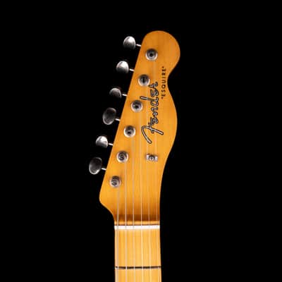 Fender Dealer Exclusive Vintera Road Worn '60s Double Esquire Black with Case image 12