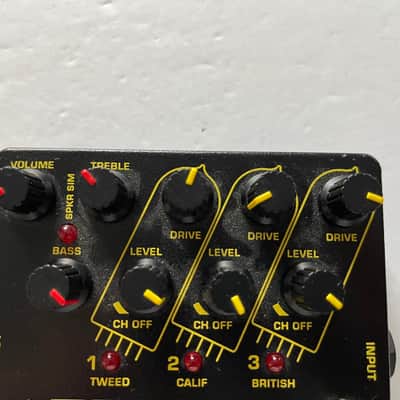 Tech 21 NYC Tri-O.D. OD Overdrive Distortion Booster Guitar Effect Pedal image 2