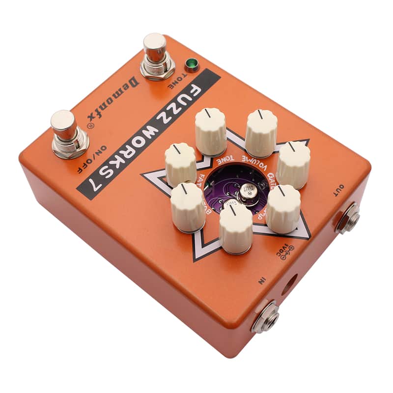 DemonFX Fuzz Works 7 Guitar / Bass Fuzz Pedal Demon Fx | Reverb