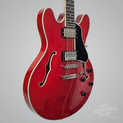 Eastman T386RD Thinline Double Cut 2010s - Red image 4