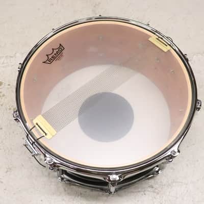 Yamaha 6.5x14 Beech Custom Snare Drum Piano Black image 11