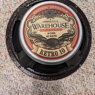 Warehouse Guitar Speakers WGS Retro 10 Speaker, 60 watts, 8 ohms image 1
