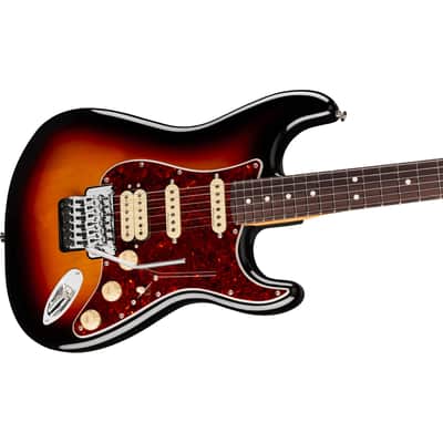 Fender Player II Stratocaster HSS FR Electric Guitar - 3-Tone Sunburst image 4