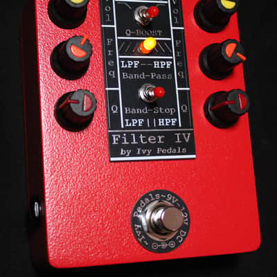 Ivy Pedals Filter IV v2 - NEW - SUNSET Red/Orange/Yellow 2026 image 2