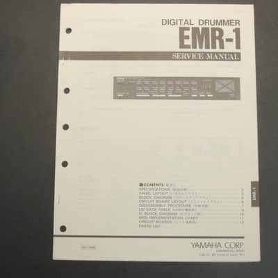Yamaha EMR-1 Service Manual [Three Wave Music]
