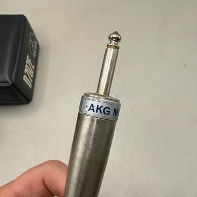 VTG AKG D707E Cardioid Dynamic Microphone Kit - Tested Original Box & Papers image 13