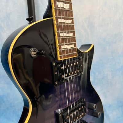 Edwards ESP E-MA 105SD QM Eclipse 2014 Reindeer Blue Made in Japan image 6