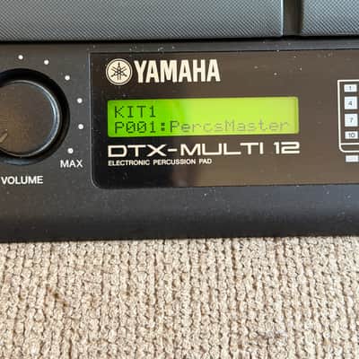 Yamaha DTX-MULTI 12 Digital Drum Pad 12-Pad w/ Gator Case & Manuals (STUDIO GEAR) image 3