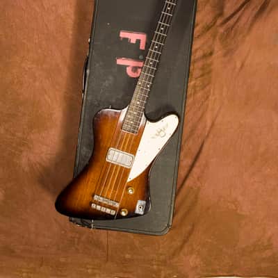 1964 Gibson Thunderbird Sunburst bass owned and used by Felix Pappalardi bassist of Mountain/ Cream image 7