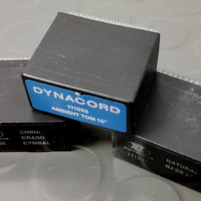 Dynacord Percuter/P20 Modules Natural Bass 24", China Crash Cymbal & Ambient Tom 15" image 2