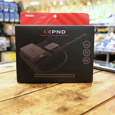 D'Addario XPND Pedal Power Battery Kit 2024 - Present - Black image 2