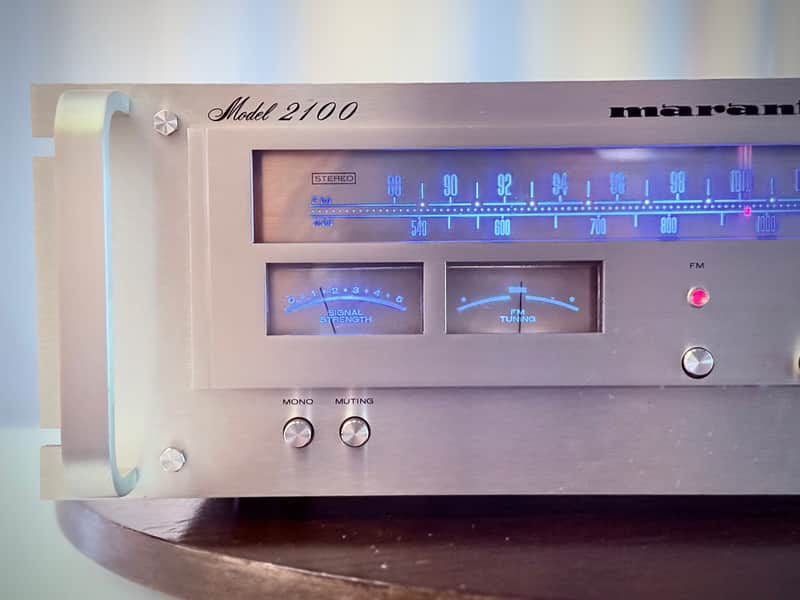 💎 Marantz Model 2100 Stereophonic Tuner | 🔧 Serviced + 💡 LED