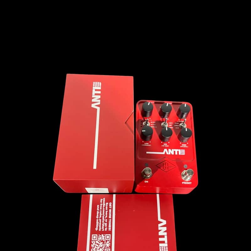 Universal Audio ANTI 1992 High Gain Amp 2024 - Present - Red - X15038 image 1
