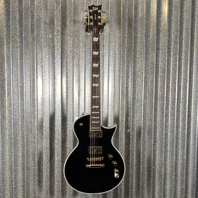 ESP LTD EC-1000 Fluence Black Guitar & Case #0051 Used image 3
